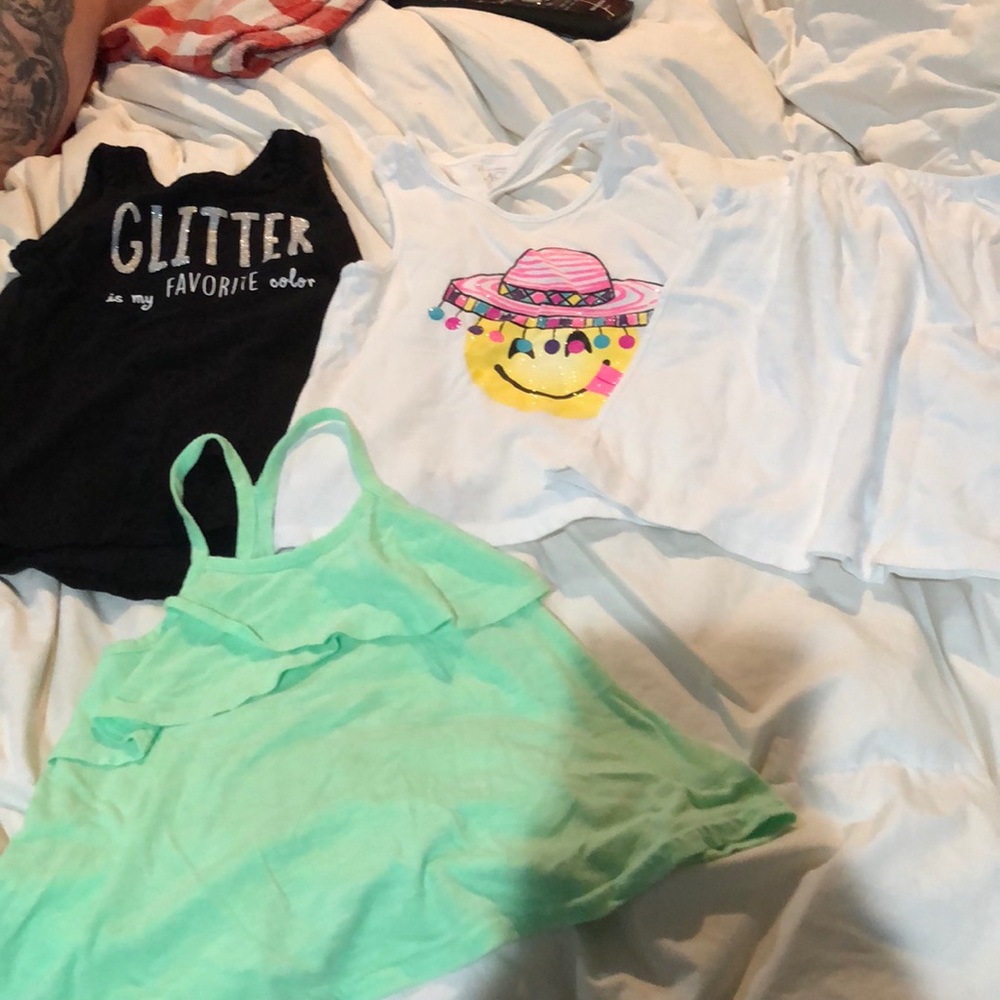 Four tank tops